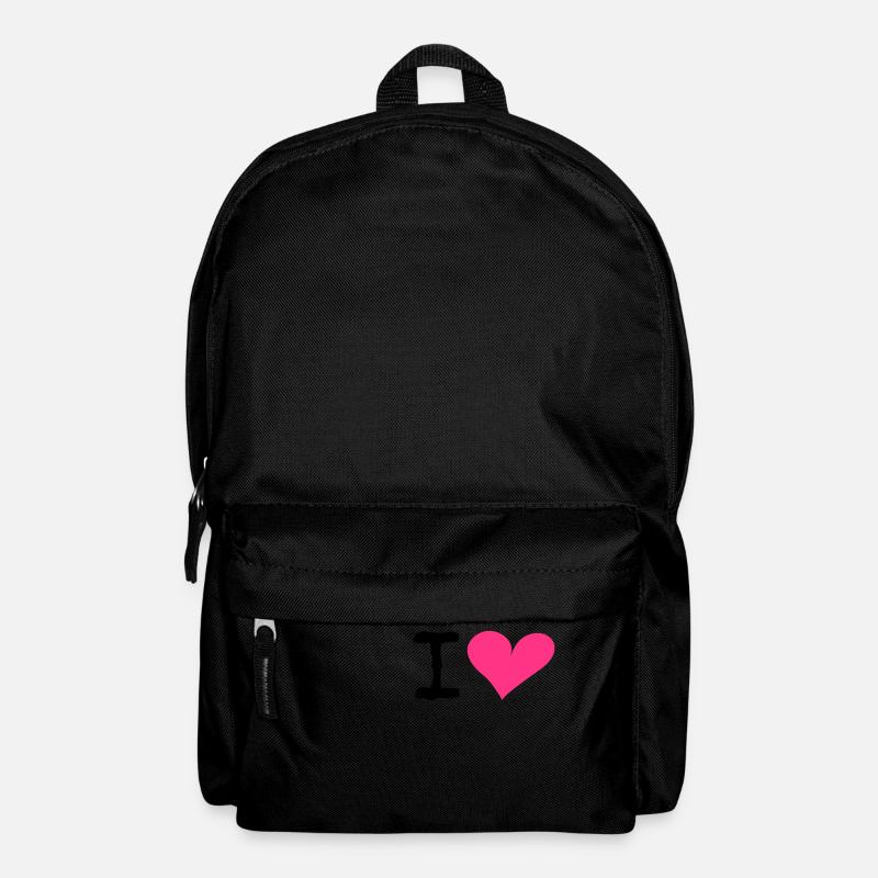 I Heart - Sac à dos - noir