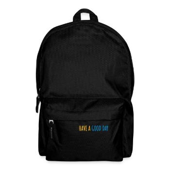 have a good day - Rucksack - Schwarz - Vorne