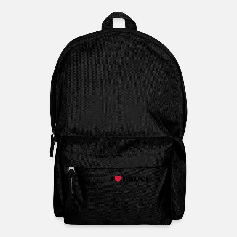 I love bruce - Sac à dos - noir