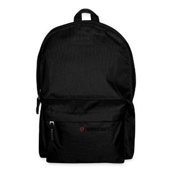 Freundschaft Herz - Rucksack - Schwarz - Vorne