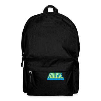 Lettering House Music Logo - Backpack - black - Front