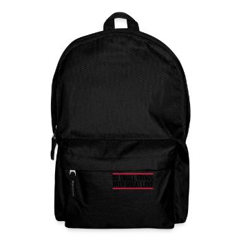 Quote do small things - Backpack - black - Front
