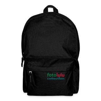 fotolulu collection Mütze - Rucksack - Schwarz - Vorne