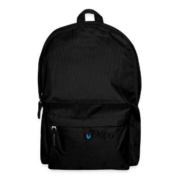 Papa - Rucksack - Schwarz - Vorne