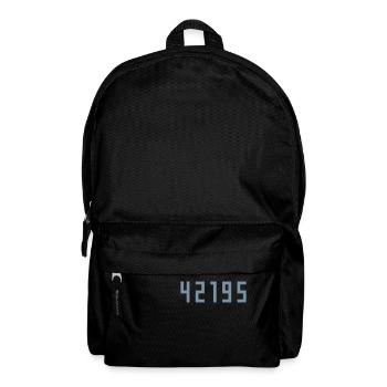 Marathon 42195 meters - Backpack - black - Front