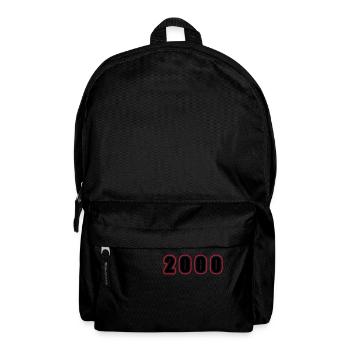 2000 Jahr Geburtstag - Rucksack - Schwarz - Vorne