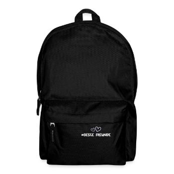 Amitié Meilleurs amis Cœur Amour - Sac à dos - noir - Devant