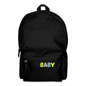 baby - Rucksack - Schwarz - Vorne
