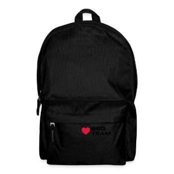 BBQ Grill Team Herz - Rucksack - Schwarz - Vorne