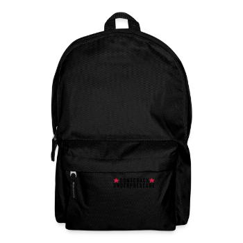 Don't Crack Under Pressure - Rucksack - Schwarz - Vorne