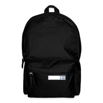 Taktische Flagge Schwedens - Rucksack - Schwarz - Vorne