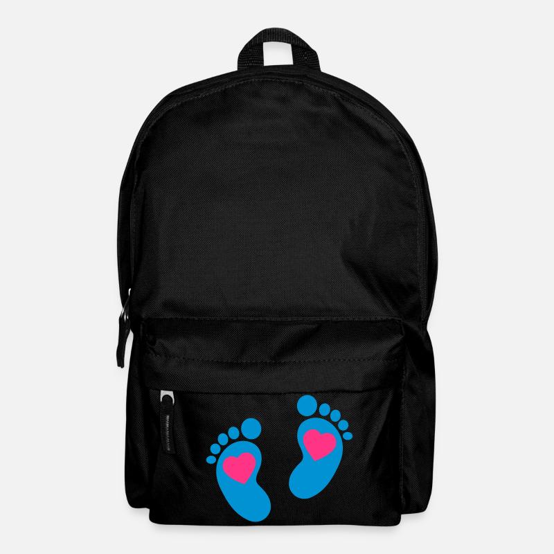 Bébé pieds - Sac à dos - noir