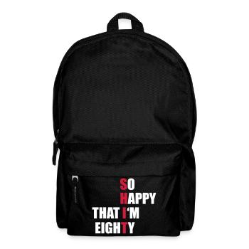 80 - Sac à dos - noir - Devant