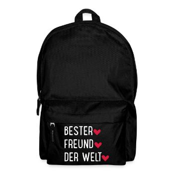 Freund - Rucksack - Schwarz - Vorne
