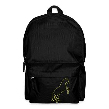 Rising horse - Backpack - black - Front