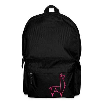 Lama - Rucksack - Schwarz - Vorne