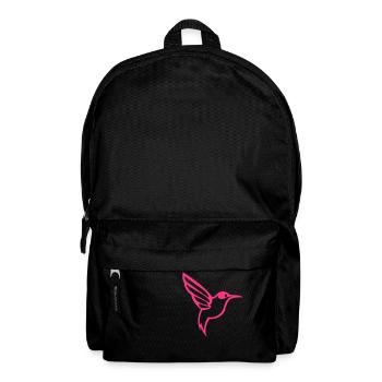 Colibri Oiseau - Sac à dos - noir - Devant