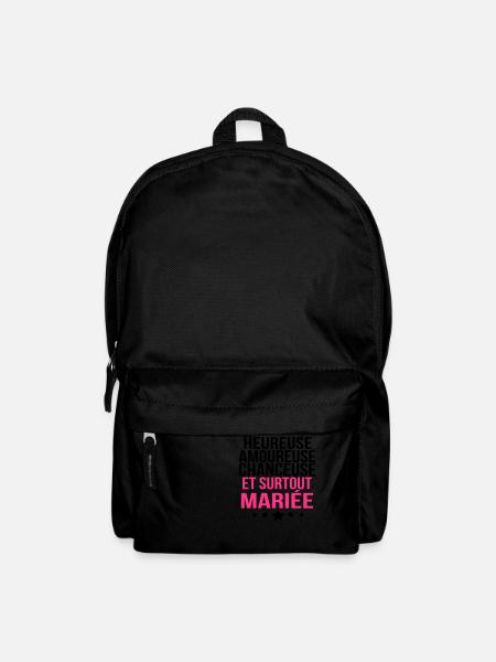et surtout mariée - Sac à dos - noir