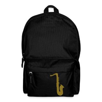 saxophone - Rucksack - Schwarz - Vorne