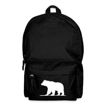 Bär - Rucksack - Schwarz - Vorne