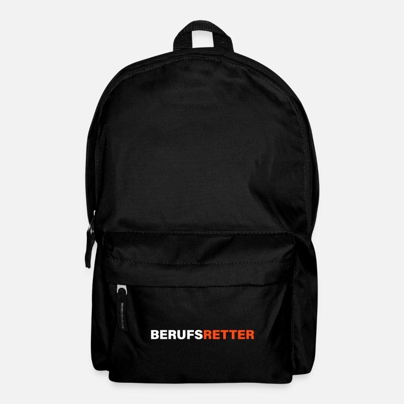Berufsretter - Rucksack - Schwarz