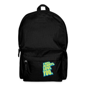 I will always love - Backpack - black - Front