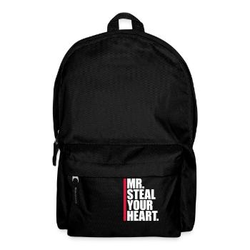 mr steal your heart - Backpack - black - Front