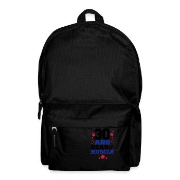 30 ANS BEAU ET MUSCLé,citations,message - Sac à dos - noir - Devant