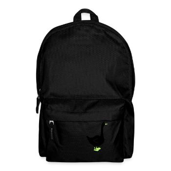 gans - Rucksack - Schwarz - Vorne