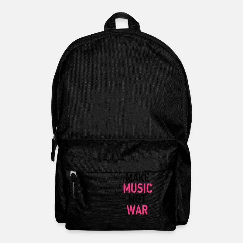 Music - Rucksack - Schwarz