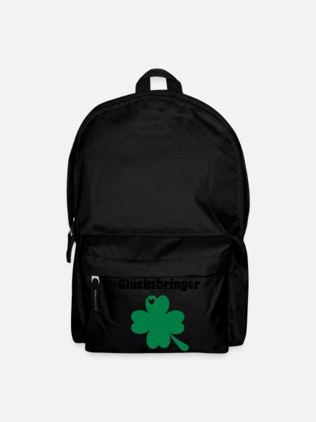 Kleeblatt - Rucksack - Schwarz