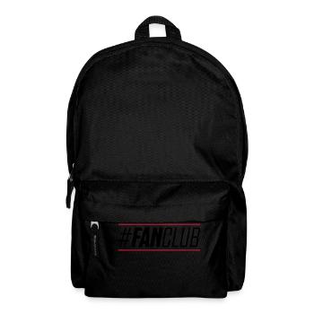 fan club hashtag - Backpack - black - Front