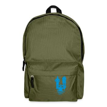 triathlon cycling bike marathon swimming - Backpack - olive green - Front