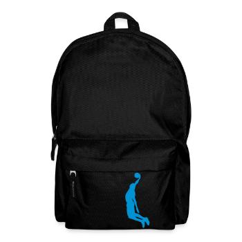 Basketball Dunk Spieler3 - Rucksack - Schwarz - Vorne