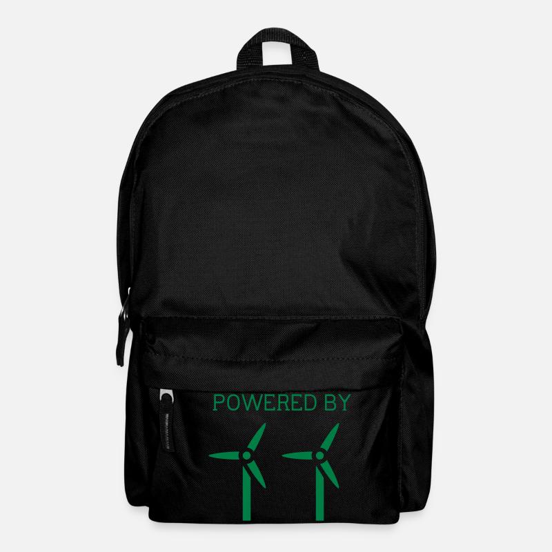 l'énergie éolienne - Sac à dos - noir