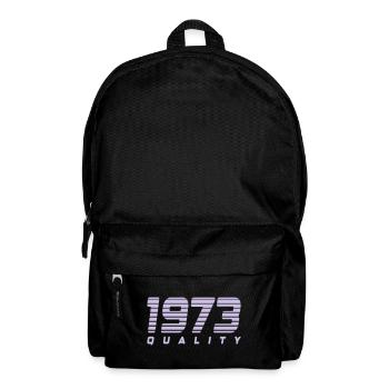 1973 quality | Farbe änderbar - Rucksack - Schwarz - Vorne