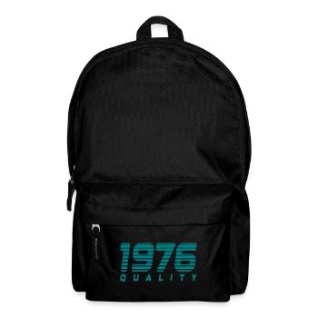 1976 quality | Farbe änderbar - Rucksack - Schwarz - Vorne