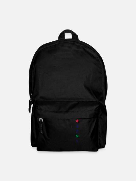 4 Gänge Gears long 3 colors - Rucksack - Schwarz
