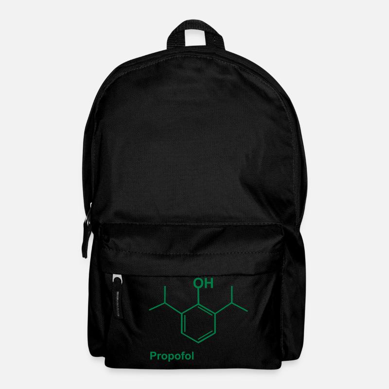 Propofol grün - Rucksack - Schwarz