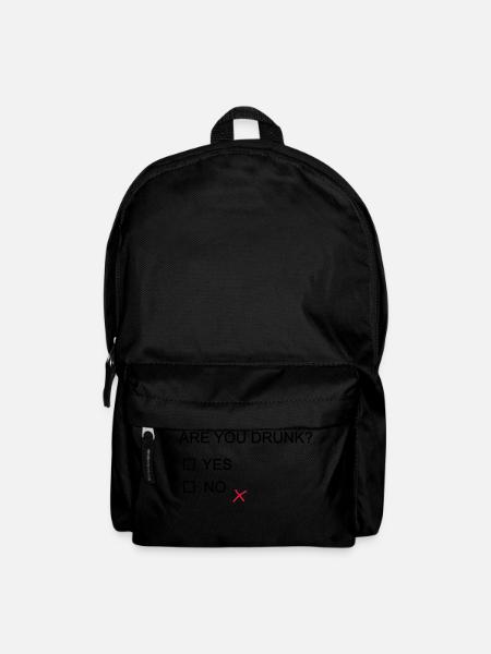 are you drunk? - Rucksack - Schwarz