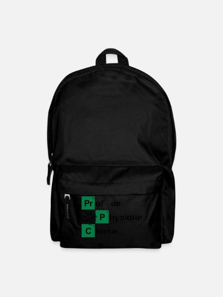 Elu prof de l'année - Physique Chimie - Sac à dos - noir