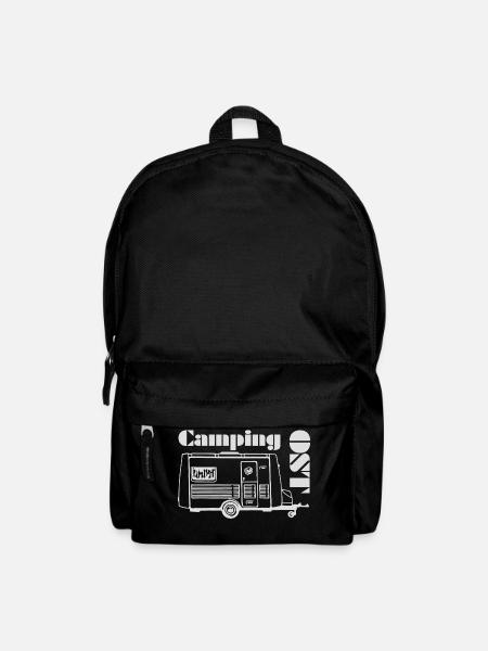DDR Wohnwagen Intercamp - Rucksack - Schwarz
