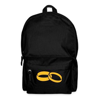 Wedding Rings - Backpack - black - Front
