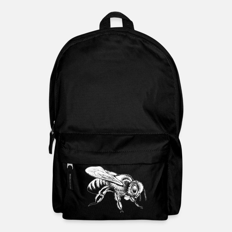 Biene - Rucksack - Schwarz