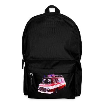 Barkas B1000 Feuerwehr - Rucksack - Schwarz - Vorne