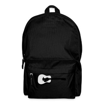 Gitarre - Rucksack - Schwarz - Vorne