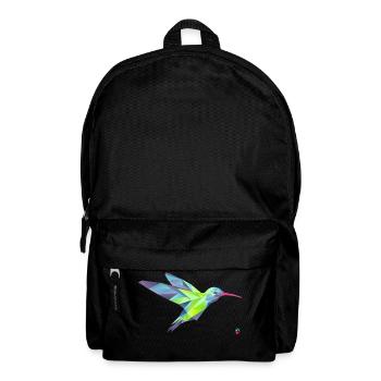 AD Geometric Hummingbird - Rucksack - Schwarz - Vorne