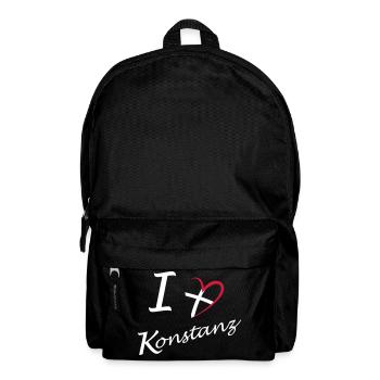 Konstanz Liebe - Rucksack - Schwarz - Vorne