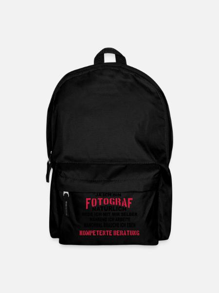 Fotograf Beratung - Rucksack - Schwarz