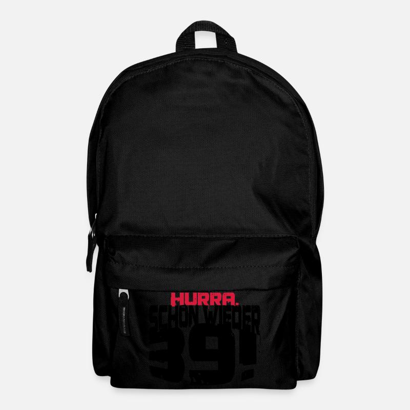 Schon wieder 39. 40. Geburtstag - Rucksack - Schwarz